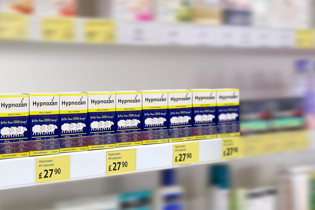 Hypnozan. 60 Easy Nights in Every Pack - 60 Capsules, Just One Before Bed. Natural - TrustMedUSA
