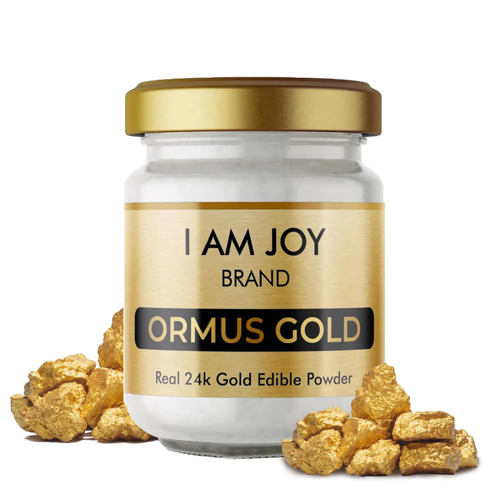 I Am Joy co. Pure Ormus White Gold Powder Monoatomic M-State 24k 99.99% | No Plastic, No Lye, No Dyes, No Fillers | 22 Grams - TrustMedUSA