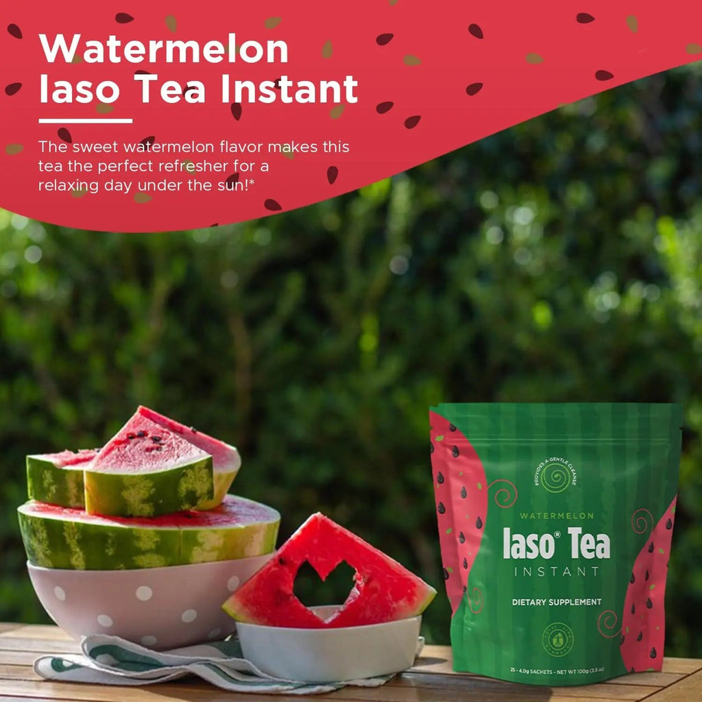 Iaso Instant Tea Watermelon Flavor - 4 grams (25 Sachets) - TrustMedUSA