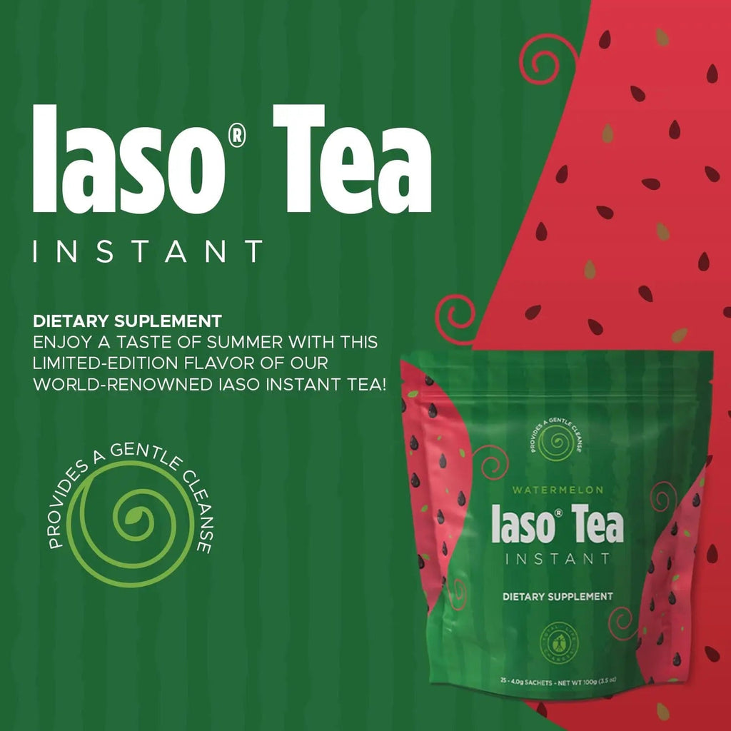 Iaso Instant Tea Watermelon Flavor - 4 grams (25 Sachets) - TrustMedUSA