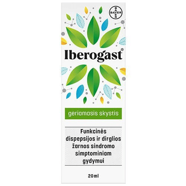 Iberogast 20ml Oral Liquid IBS Indigestion Abdominal Discomfort Dyspepsia - TrustMedUSA
