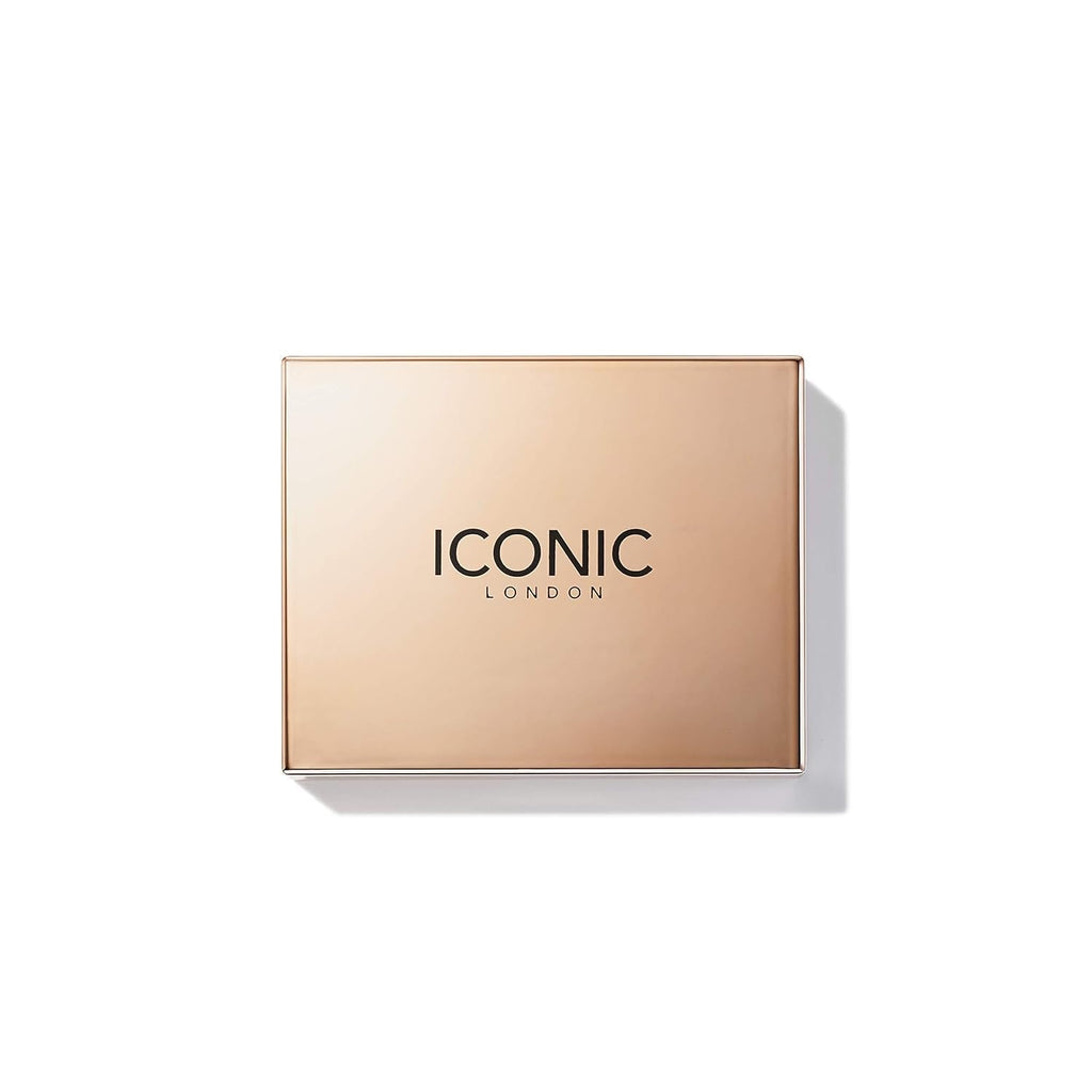 ICONIC LONDON Eyebrow Cushion 2 Colour Sculpter | Fill and Define Eyebrows, Includes a Double Sided Applicator, (Ash Blonde) - Maple Wellness Supplements