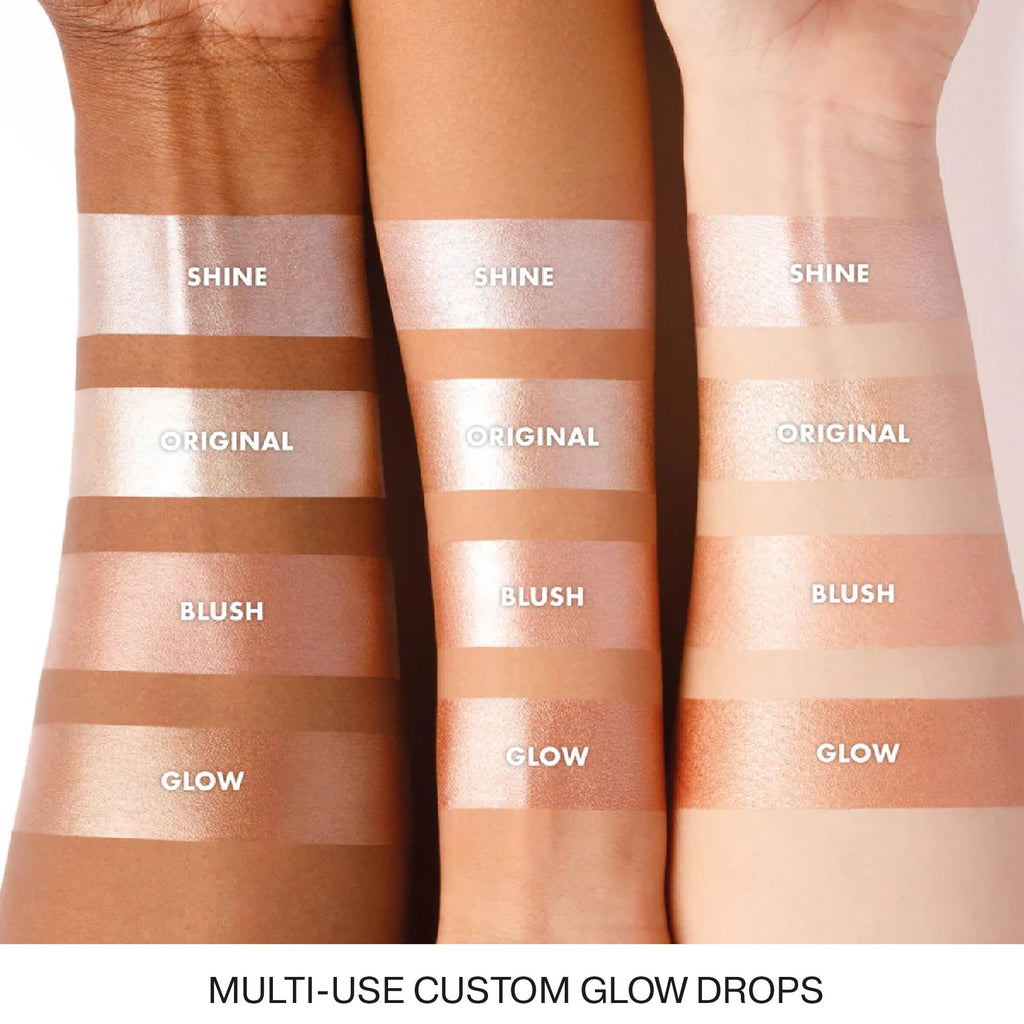 ICONIC LONDON Illuminator | Liquid Highlighting Drops for a Radiant Glow, Cruelty-Free, Vegan Makeup, Original (Champagne Shimmer) 0.45 Fl oz - TrustMedUSA