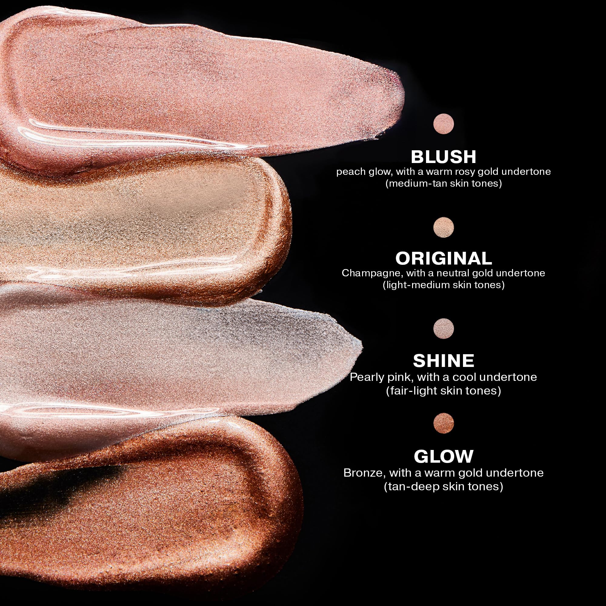 ICONIC LONDON Illuminator | Liquid Highlighting Drops for a Radiant Glow, Cruelty-Free, Vegan Makeup, Original (Champagne Shimmer) 0.45 Fl oz - TrustMedUSA