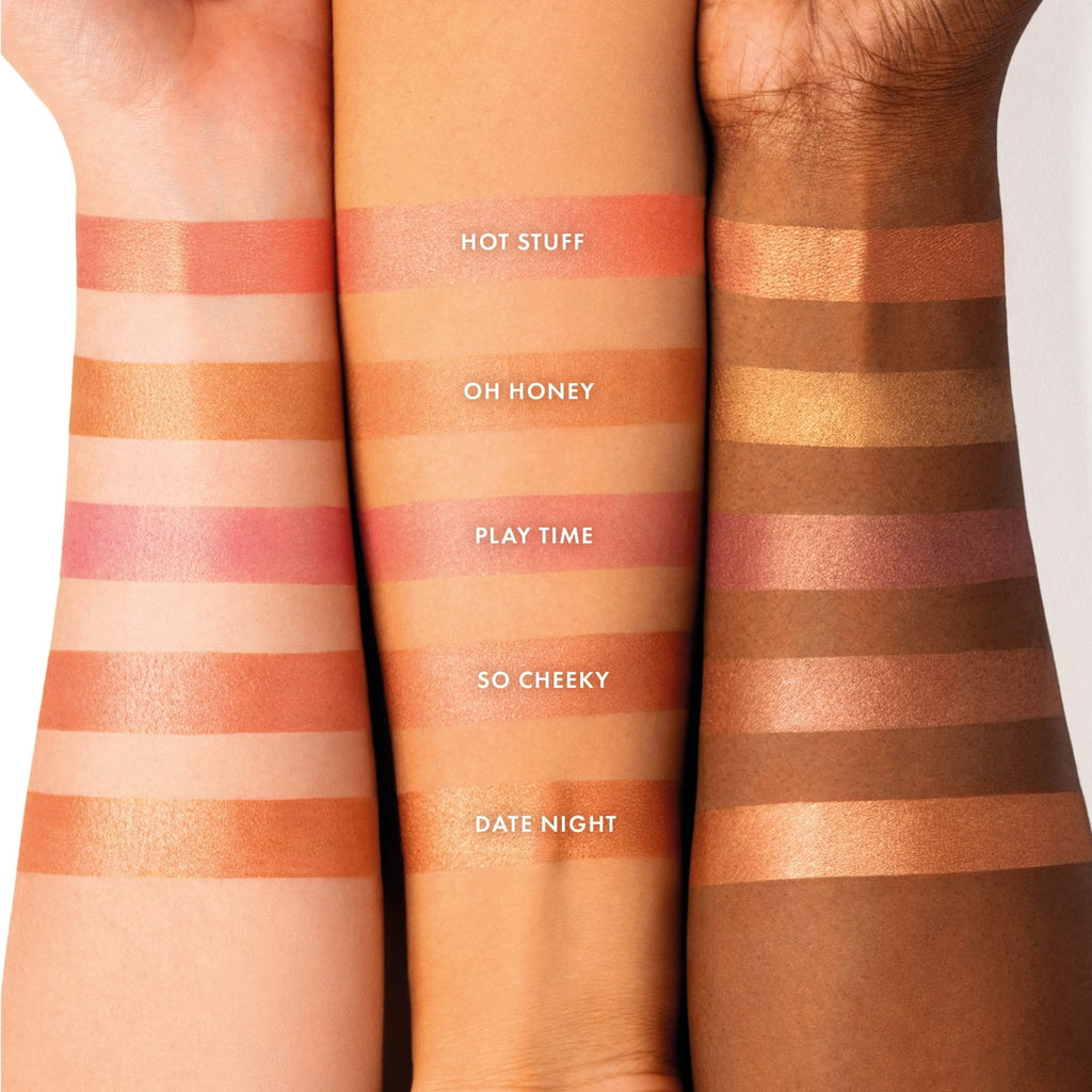 ICONIC LONDON Kissed by the Sun | Multi-Use Blush, Bronzer, & Highlighter, For All Skin Types, Cruelty-Free, Vegan Makeup, (Hot Stuff) 0.17 oz - Maple Wellness Supplements