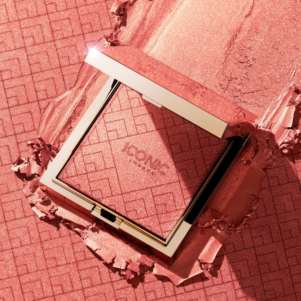 ICONIC LONDON Kissed by the Sun | Multi-Use Blush, Bronzer, & Highlighter, For All Skin Types, Cruelty-Free, Vegan Makeup, (Hot Stuff) 0.17 oz - Maple Wellness Supplements
