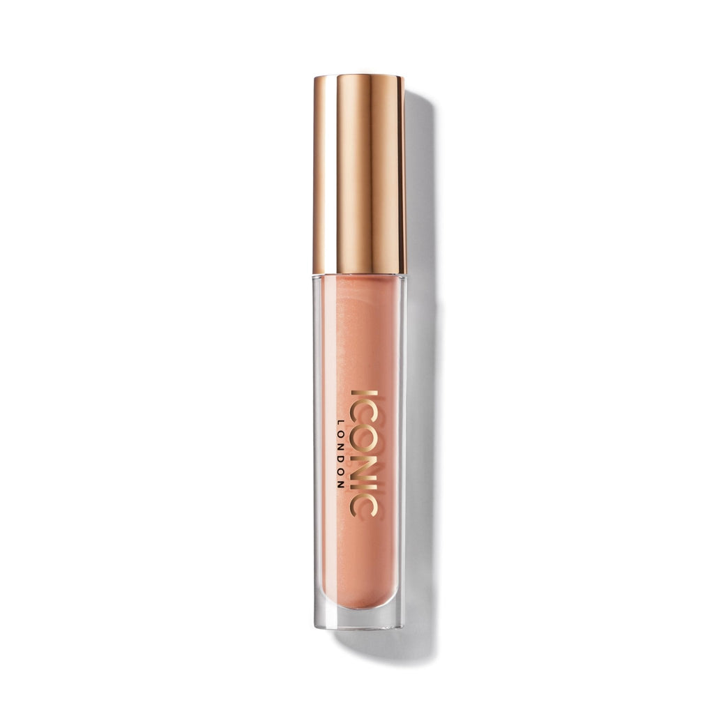 ICONIC LONDON Lip Pumping Gloss | High-Shine, Non Sticky, Lip Gloss infused with Biomimetic Peptide for Voluminous Looking Lips, Cruelty Free, Vegan Makeup, 0.16 Fl oz - Maple Wellness Supplements