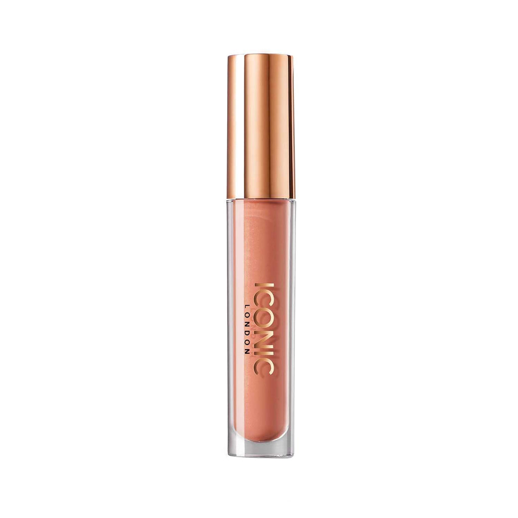 ICONIC LONDON Lip Pumping Gloss | High-Shine, Non Sticky, Lip Gloss infused with Biomimetic Peptide for Voluminous Looking Lips, Cruelty Free, Vegan Makeup, 0.16 Fl oz - Maple Wellness Supplements