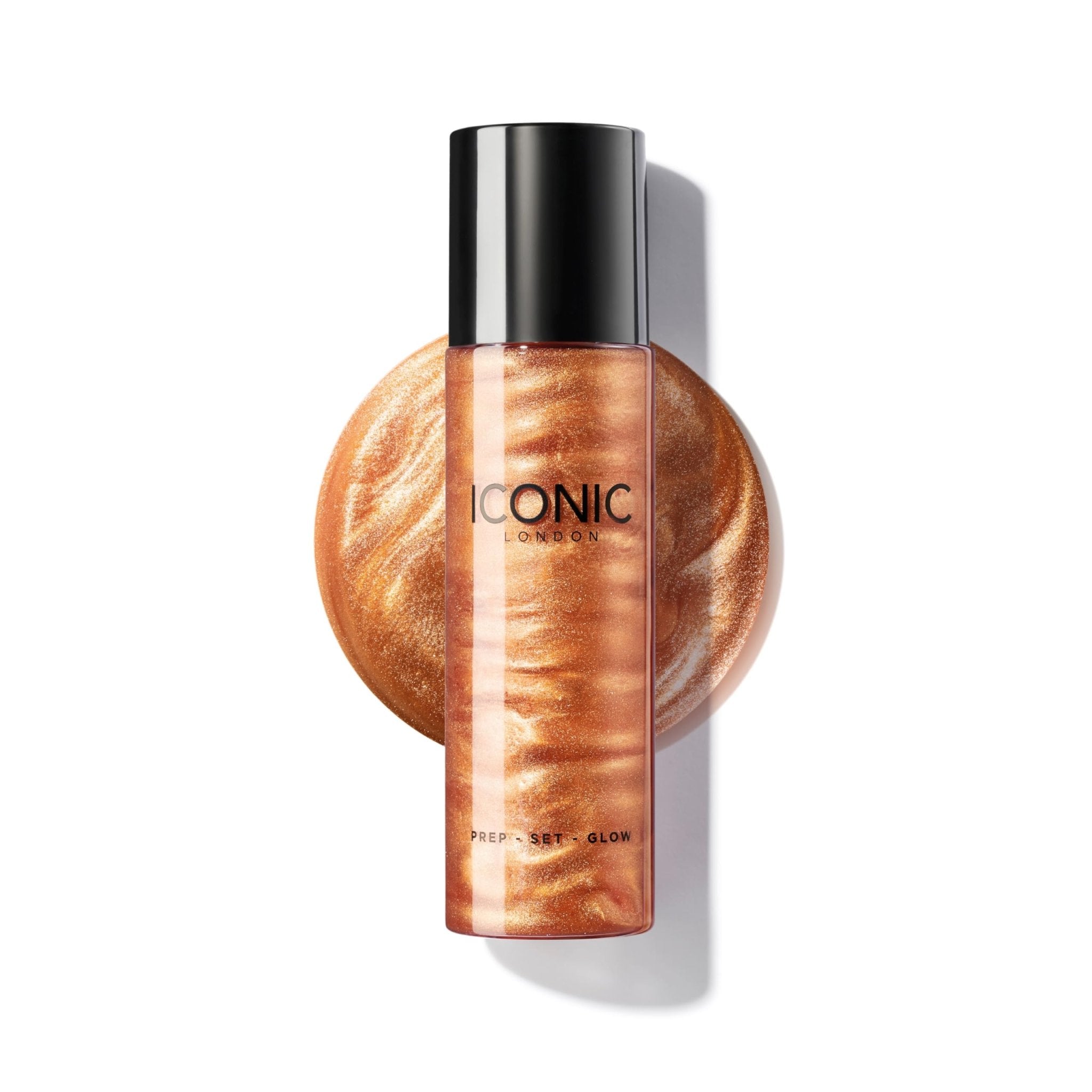 ICONIC LONDON Prep-Set-Glow | Hydrating + Setting + Glowing Spray, 3-in-1 Formula for a Dewy, Radiant Finish, Cruelty-Free, Vegan Makeup, 4.22 Fl oz - Maple Wellness Supplements