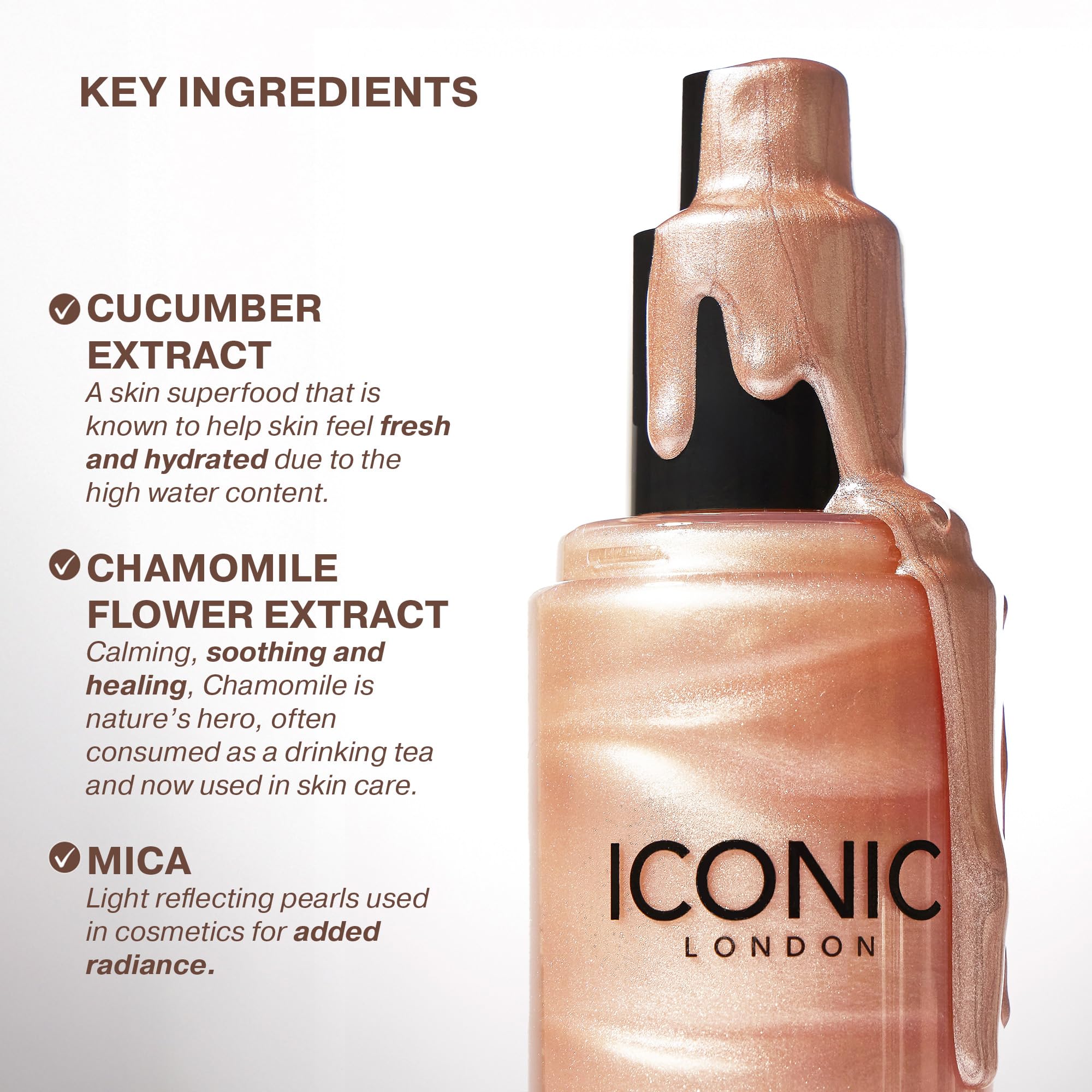 ICONIC LONDON Prep-Set-Glow | Hydrating + Setting + Glowing Spray, 3-in-1 Formula for a Dewy, Radiant Finish, Cruelty-Free, Vegan Makeup, 4.22 Fl oz - TrustMedUSA