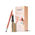 ICONIC LONDON Sealed with a Kiss Gift Set | Includes Melting Touch Lip Balm (Undone) and Fuller Pout Sculpting - Maple Wellness Supplements