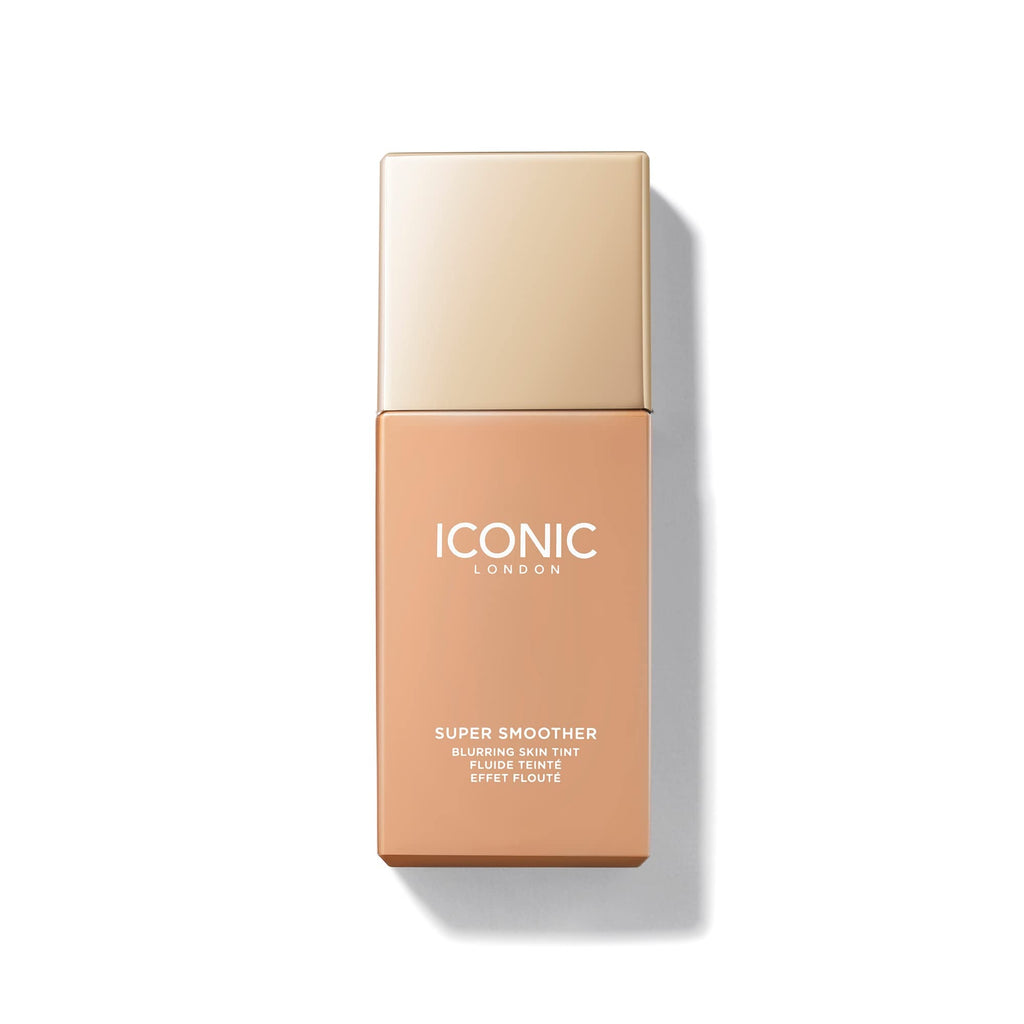 ICONIC LONDON Super Smoother Blurring Skin Tint | Light to Medium Coverage, Hydrating, Ultra-Lightweight Tinted Moisturizer, Cruelty-Free, Vegan Makeup (Cool Light) 30 mL / 1.01 Fl Oz. - Maple Wellness Supplements