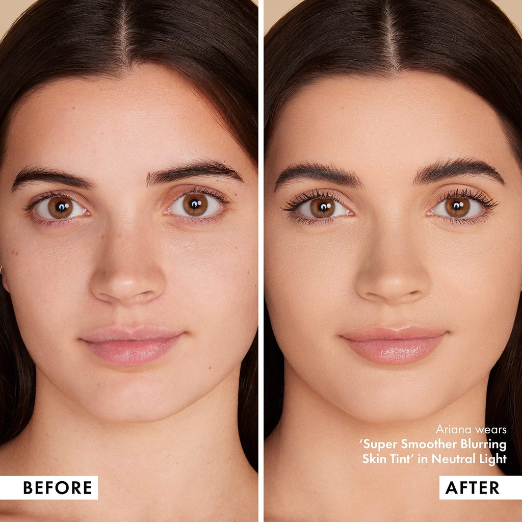 ICONIC LONDON Super Smoother Blurring Skin Tint | Light to Medium Coverage, Hydrating, Ultra-Lightweight Tinted Moisturizer, Cruelty-Free, Vegan Makeup (Neutral Light) 1.01 Fl oz - Maple Wellness Supplements