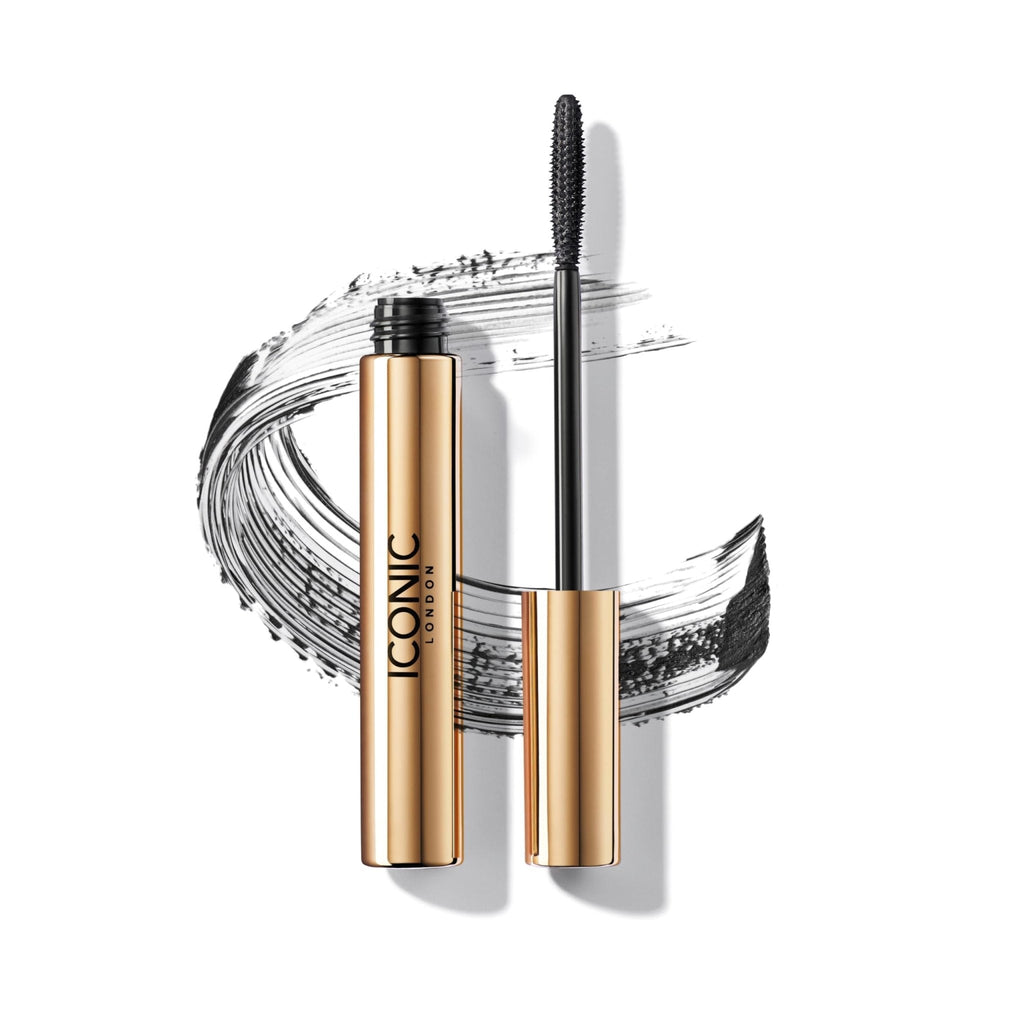 ICONIC LONDON Triple Threat Mascara | Volumizing, Lengthening + Lifting Mascara for Stunning Lashes, Cruelty-Free, Vegan Makeup, 0.30 Fl oz - Maple Wellness Supplements
