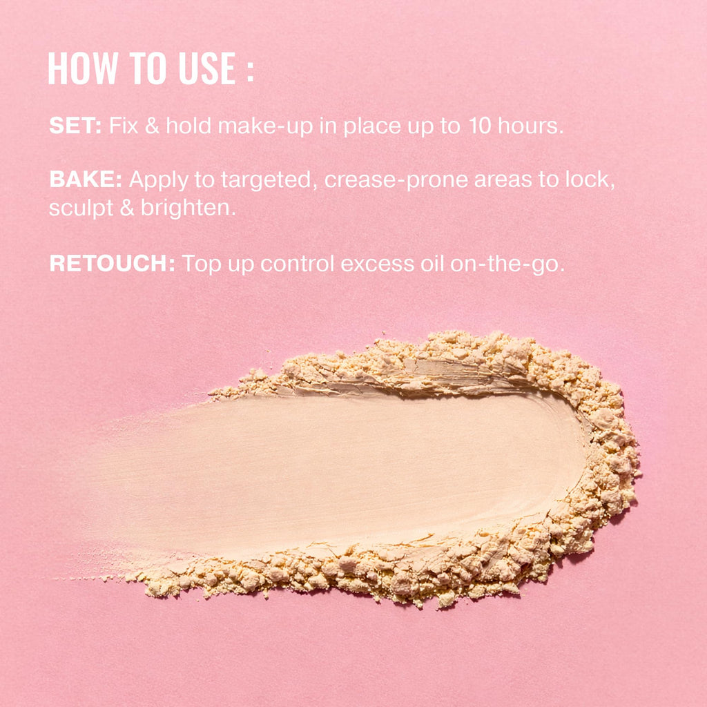ICONIC LONDON Velvet Blur Translucent Setting Powder | Velvet Finish, Hydrating Loose Powder with Hyaluronic Acid Spheres | Cruelty-Free, Vegan Makeup - Maple Wellness Supplements