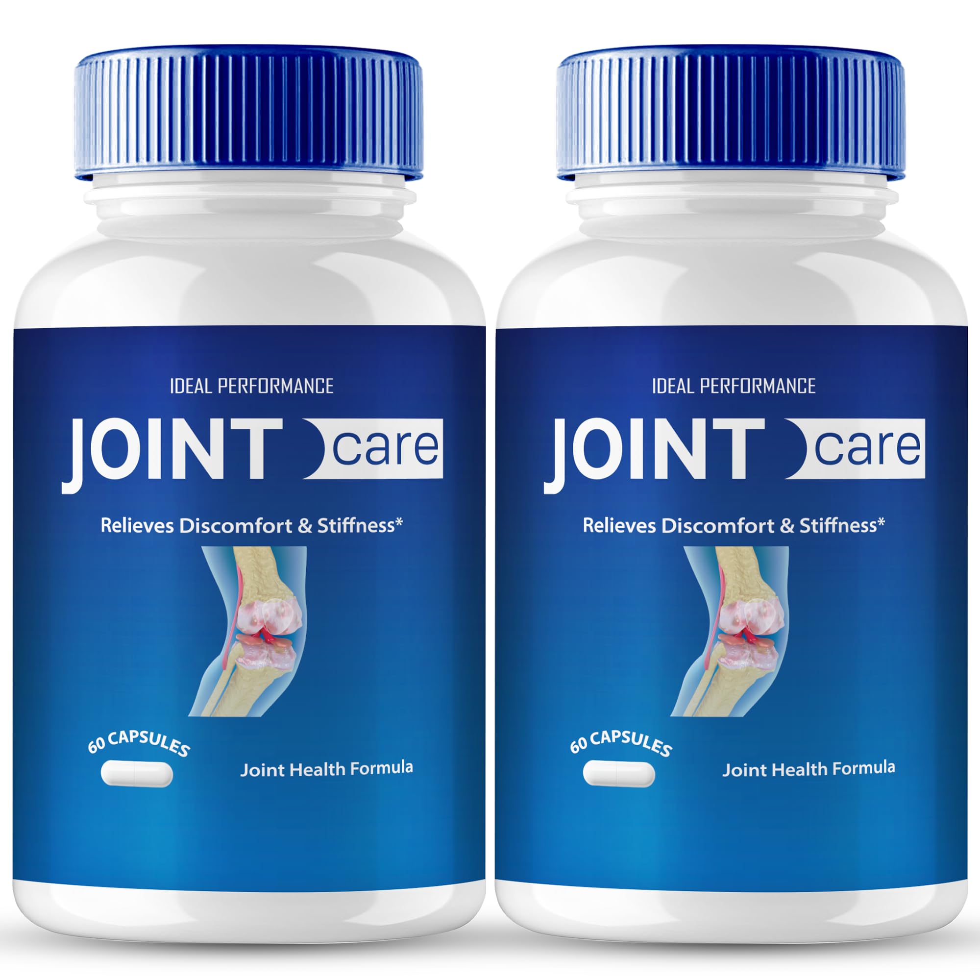 IDEAL PERFORMANCE Joint Care Support Capsules, JointCare Supplement Pills All Natural Formula to Fortify Bones & Bolster Flexibility - Maximum Strength, Joint Care Support Reviews (2 Pack) - TrustMedUSA