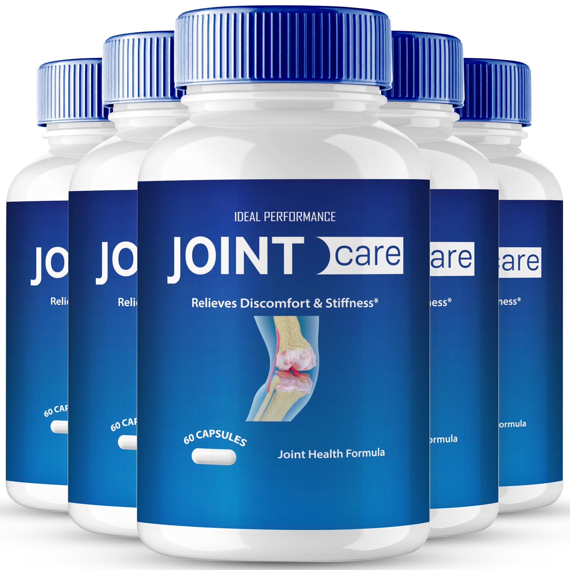 IDEAL PERFORMANCE Joint Care Support Capsules, JointCare Supplement Pills All Natural Formula to Fortify Bones & Bolster Flexibility - Maximum Strength, Joint Care Support Reviews (5 Pack) - TrustMedUSA