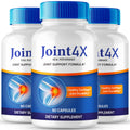 IDEAL PERFORMANCE Joint4X Joint Support Capsules, Official Joint-4X Supplement Pills, All-Natural Formula to Fortify Bones and Bolster Flexibility - Maximum Strength, Joint 4X Pills Reviews (3 Pack) - TrustMedUSA