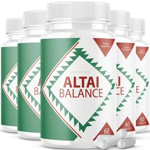 IDEAL PERFORMANCE (Official) Altai Balance Support Formula Pills Supplement (5 Pack) - TrustMedUSA