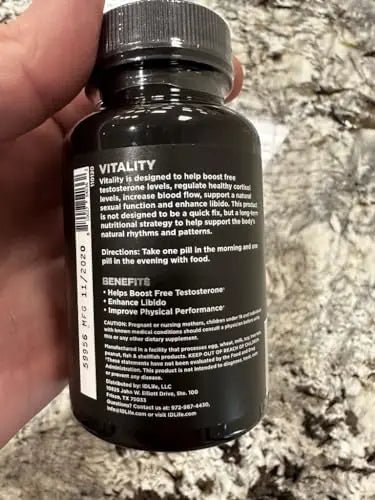 IDLife | Vitality - Energy Support Supplement | Enhance Physical, Improve Blood Flow - TrustMedUSA