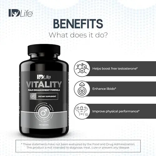 IDLife | Vitality - Energy Support Supplement | Enhance Physical, Improve Blood Flow - TrustMedUSA