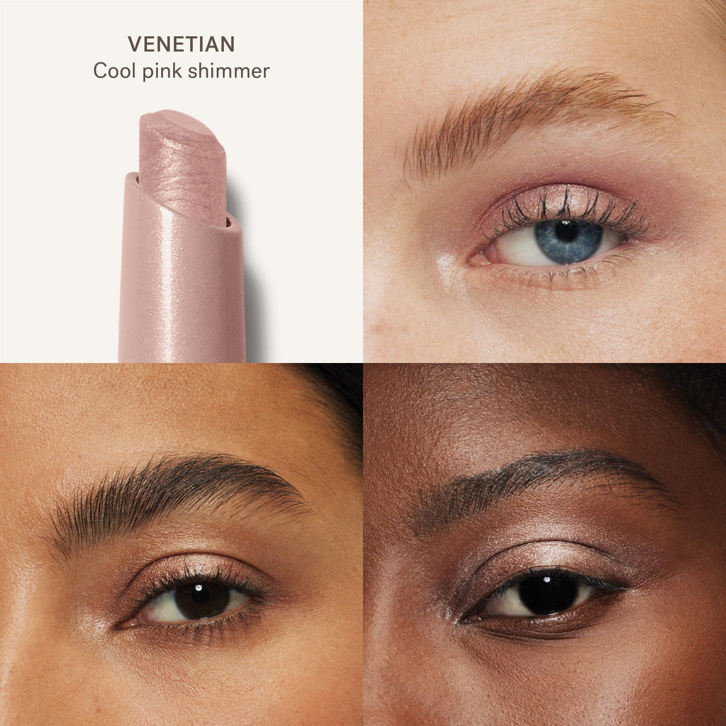 ILIA - Eye Stylus Shadow Stick | Rich, Blendable Pigment | Waterproof, Sweatproof, Crease-Resistant, Up To 12-Hour Wear | Clean, Safe for Sensitive Eyes, Vegan (Venetian) - TrustMedUSA