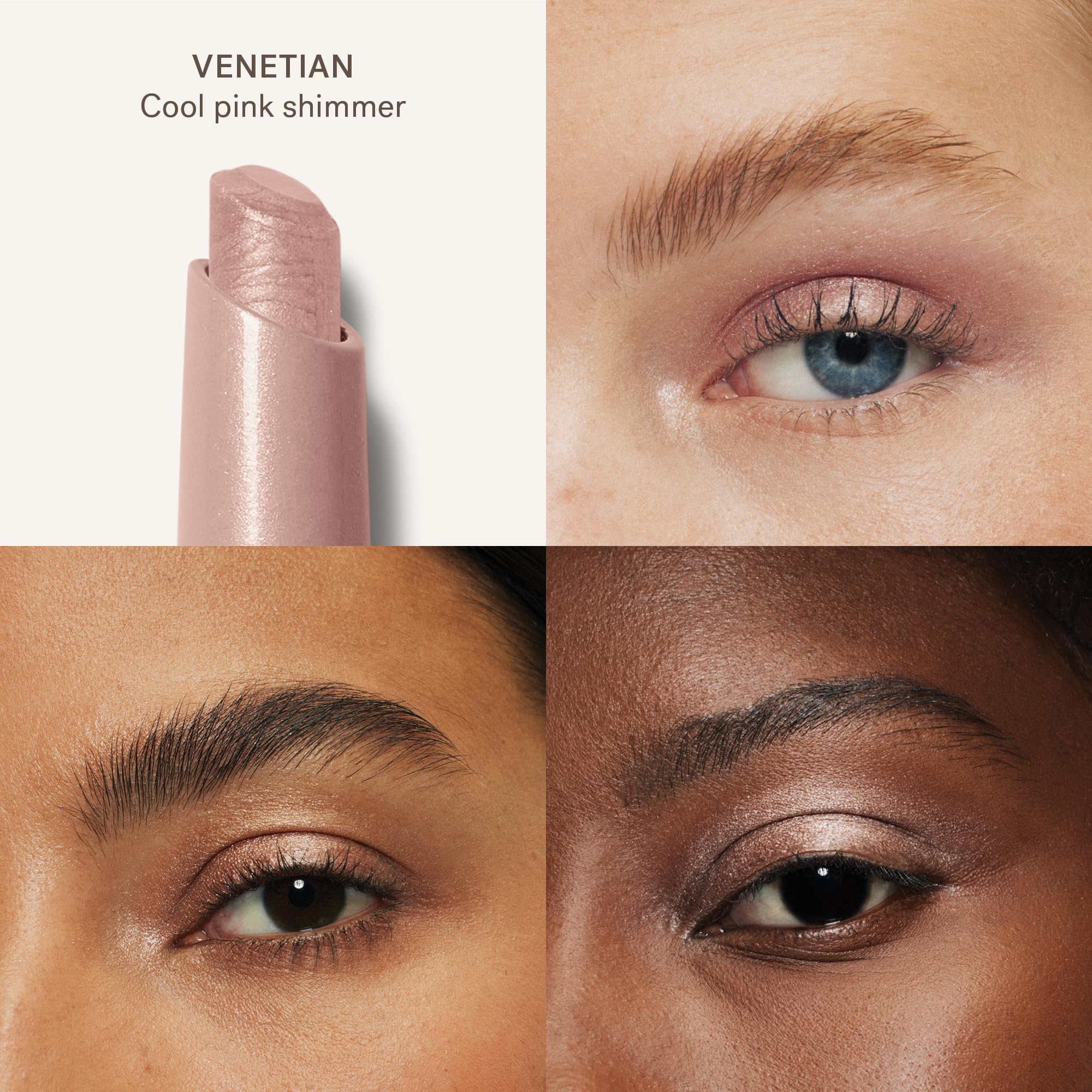 ILIA - Eye Stylus Shadow Stick | Rich, Blendable Pigment | Waterproof, Sweatproof, Crease-Resistant, Up To 12-Hour Wear | Clean, Safe for Sensitive Eyes, Vegan (Venetian) - TrustMedUSA
