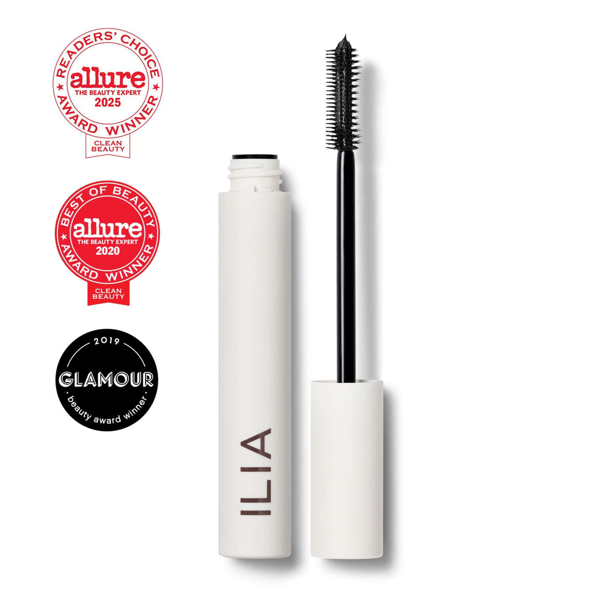 ILIA - Limitless Lash Mascara | Lightweight, Nourishing, Lengthening, Lifting | Flake + Smudge-Resistant | Non-Toxic, Cruelty-Free, Ophthalmologist-Tested, Safe For Sensitive Eyes (Soft Black) - TrustMedUSA