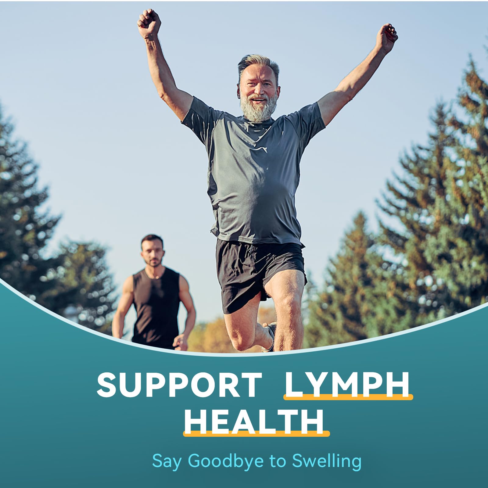 iMATCHME Lymphatic Drainage Supplements for Lymph System Support, Detox & Cleanse, Liver Health,Fluid Balance, Immune Support, Natural Herbal Blends with Echinacea, Liposomal Glutathione, 60 Capsules - Maple Wellness Supplements