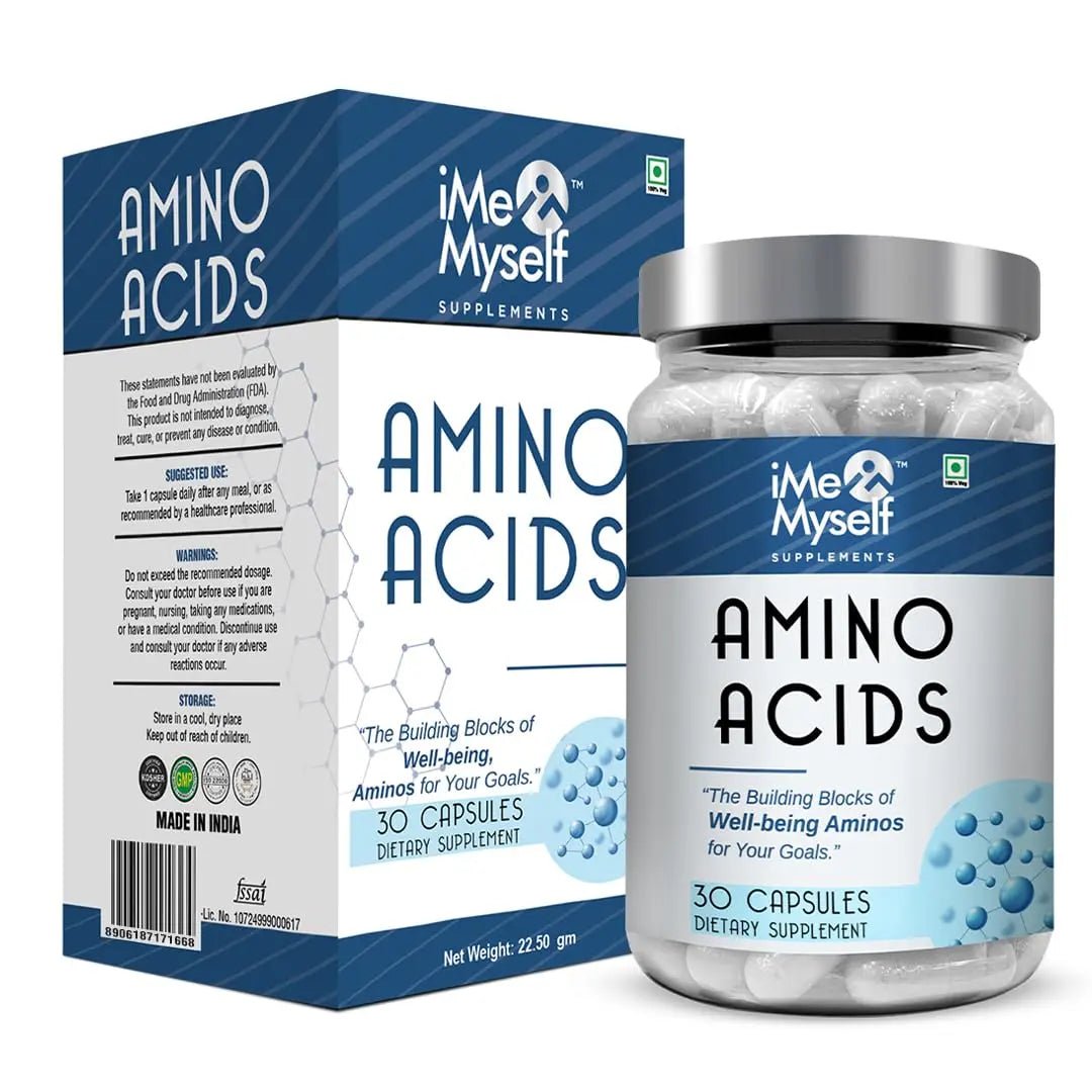 iMeMyself Amino Acid | 30 Veg Capsules - TrustMedUSA