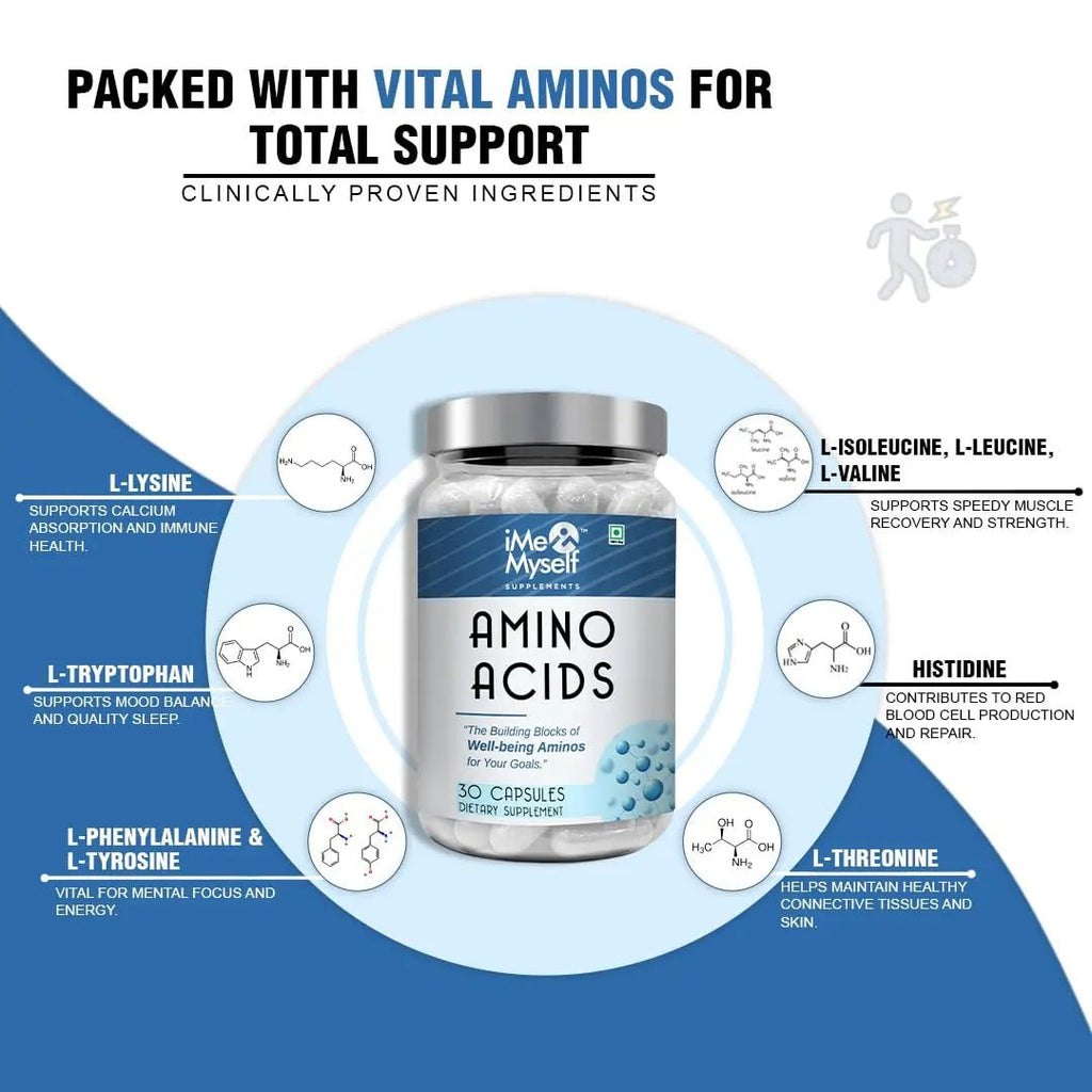 iMeMyself Amino Acid | 30 Veg Capsules - TrustMedUSA