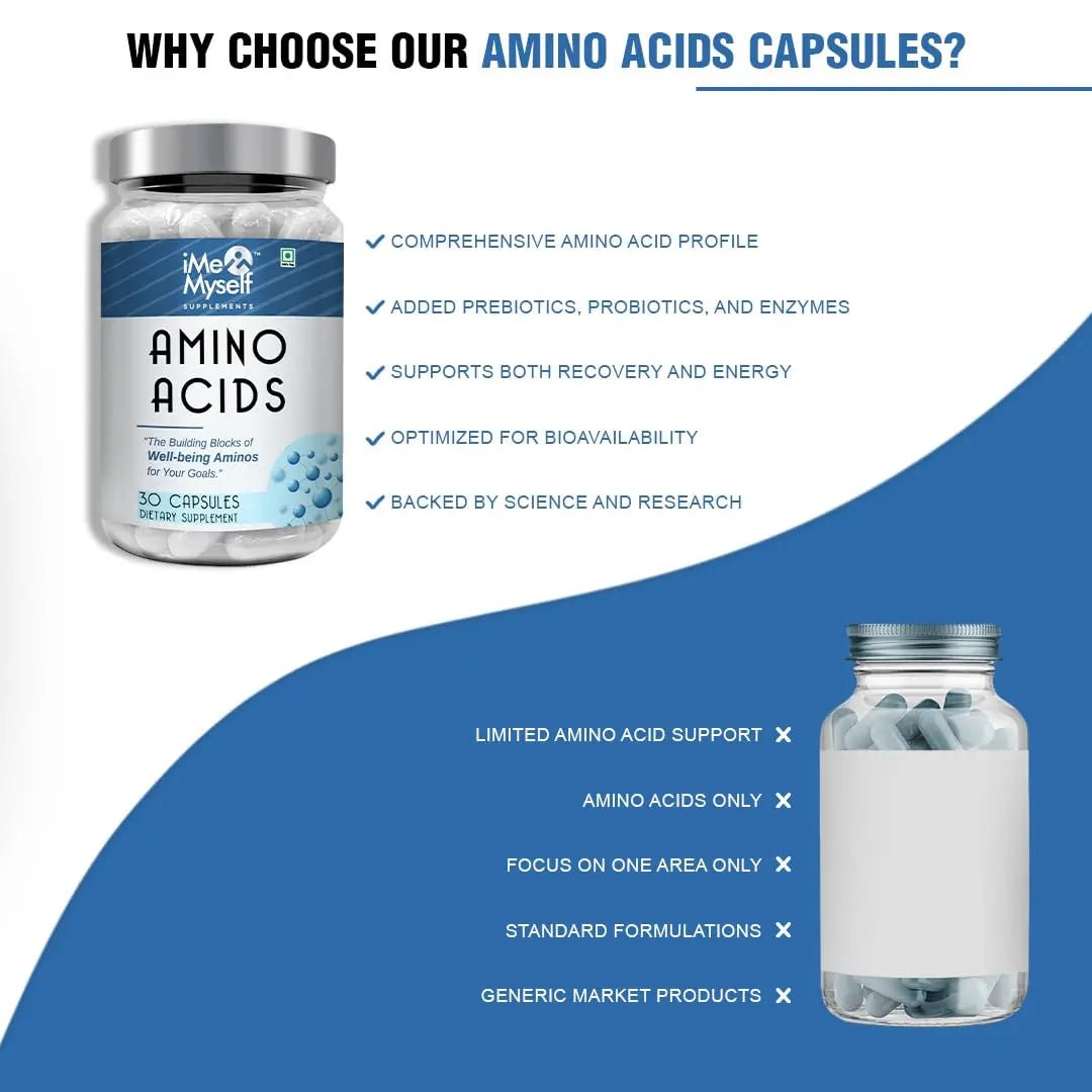 iMeMyself Amino Acid | 30 Veg Capsules - TrustMedUSA