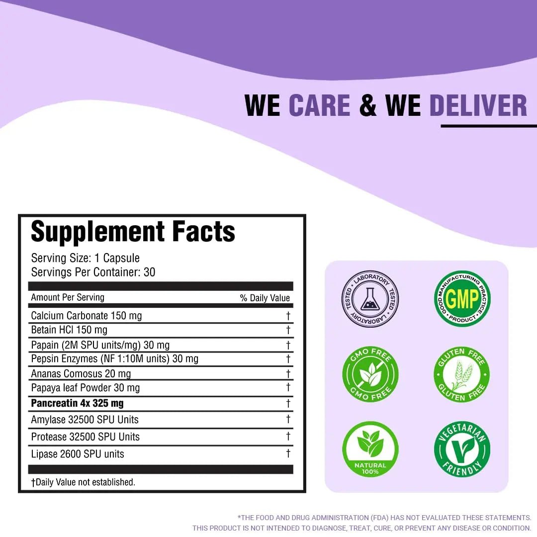 iMeMyself Enzyme Blend | 30 Veg Capsules - TrustMedUSA