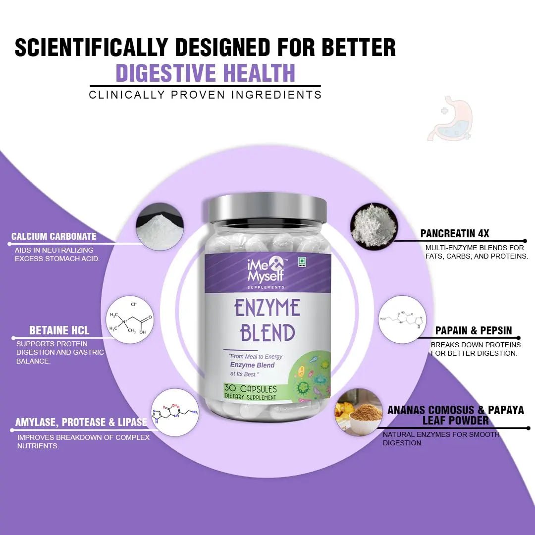 iMeMyself Enzyme Blend | 30 Veg Capsules - TrustMedUSA