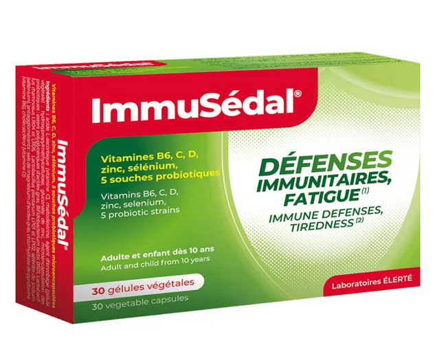 ImmuSédal Immune Defense & Fatigue 30 capsules - TrustMedUSA