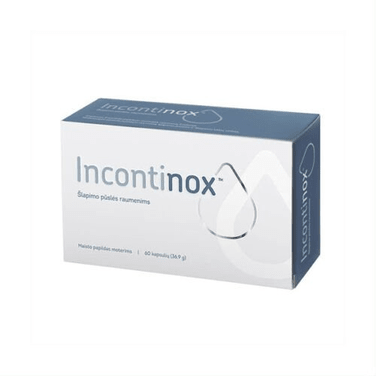 INCONTINOX 60 Tabs For Female Incontinence Capsules Bladder Muscles Supplement - TrustMedUSA