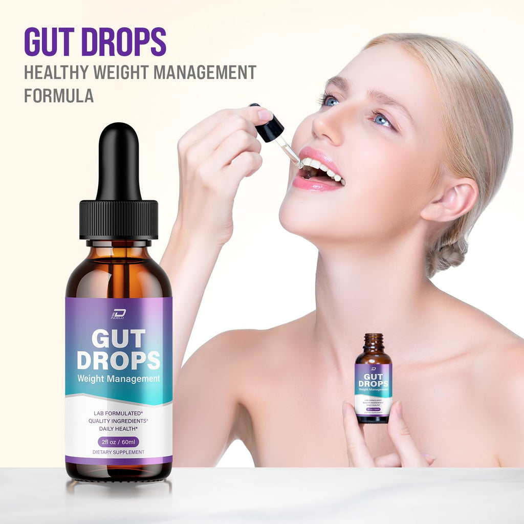 Indelo Gut Drops Healthy Formula – GutDrops All Natural Healthy Levels - Extra Strength Liquid, Reviews (1 Pack – 1 Month Supply) - TrustMedUSA