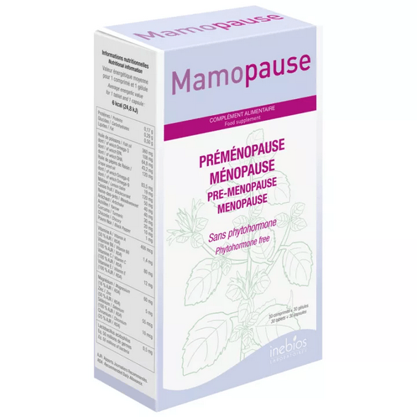 Inebios Mamopause Pre-menopause-Menopause 30 tablets - 30 capsules - TrustMedUSA