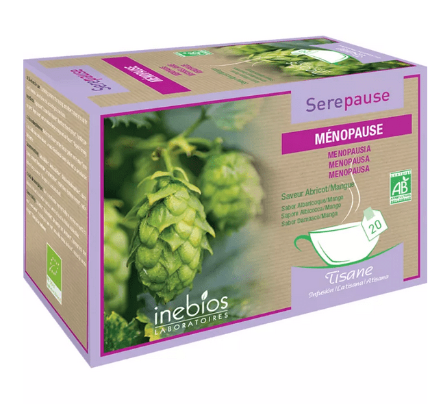 Inebios Serepause Menopause Organic Herbal Tea 20 teabags - TrustMedUSA