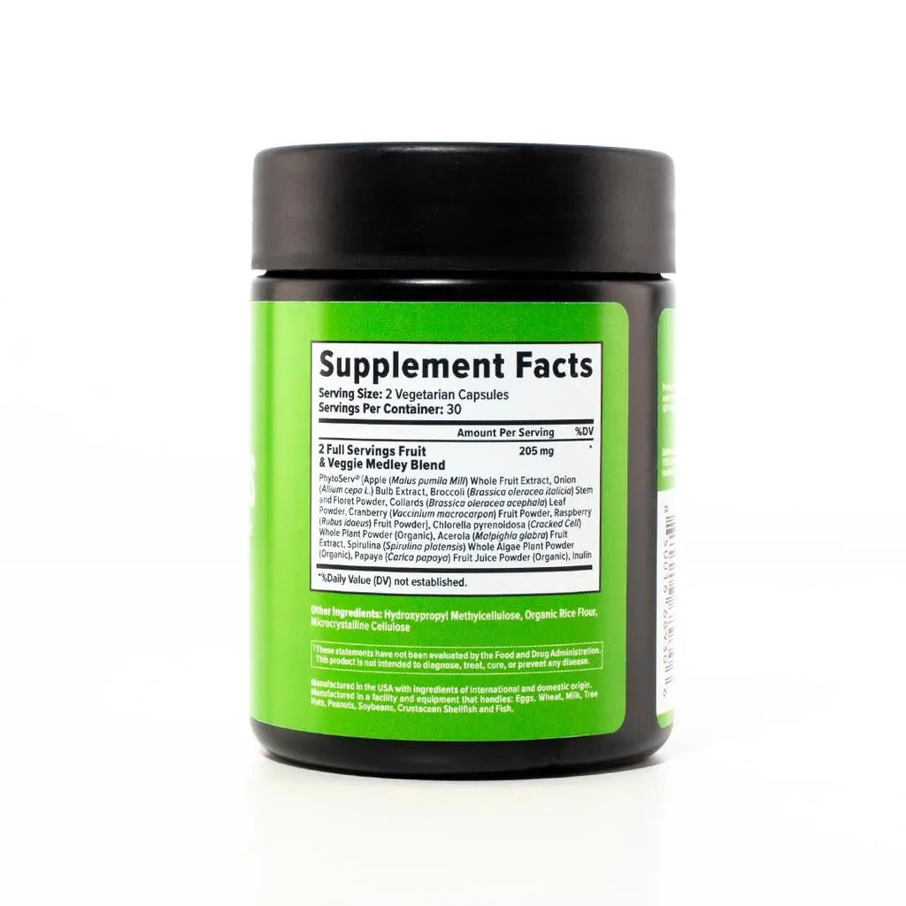 InnoSupps Full Spectrum Reds & Greens | PhytoServ, 2 Servings of Fruits + Veggies Per - TrustMedUSA