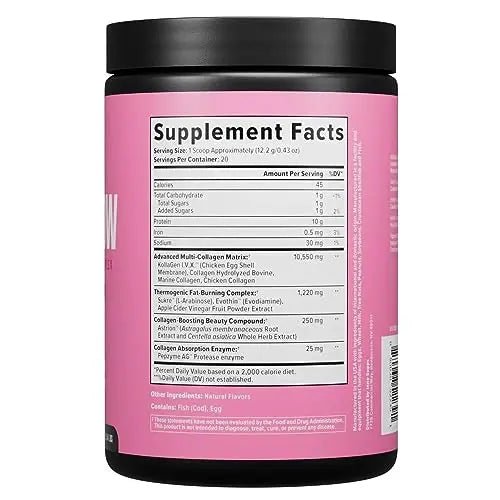 InnoSupps Inno Glow Collagen Blend Infusion for Beauty & Wellness (Strawberry Margarita) - TrustMedUSA