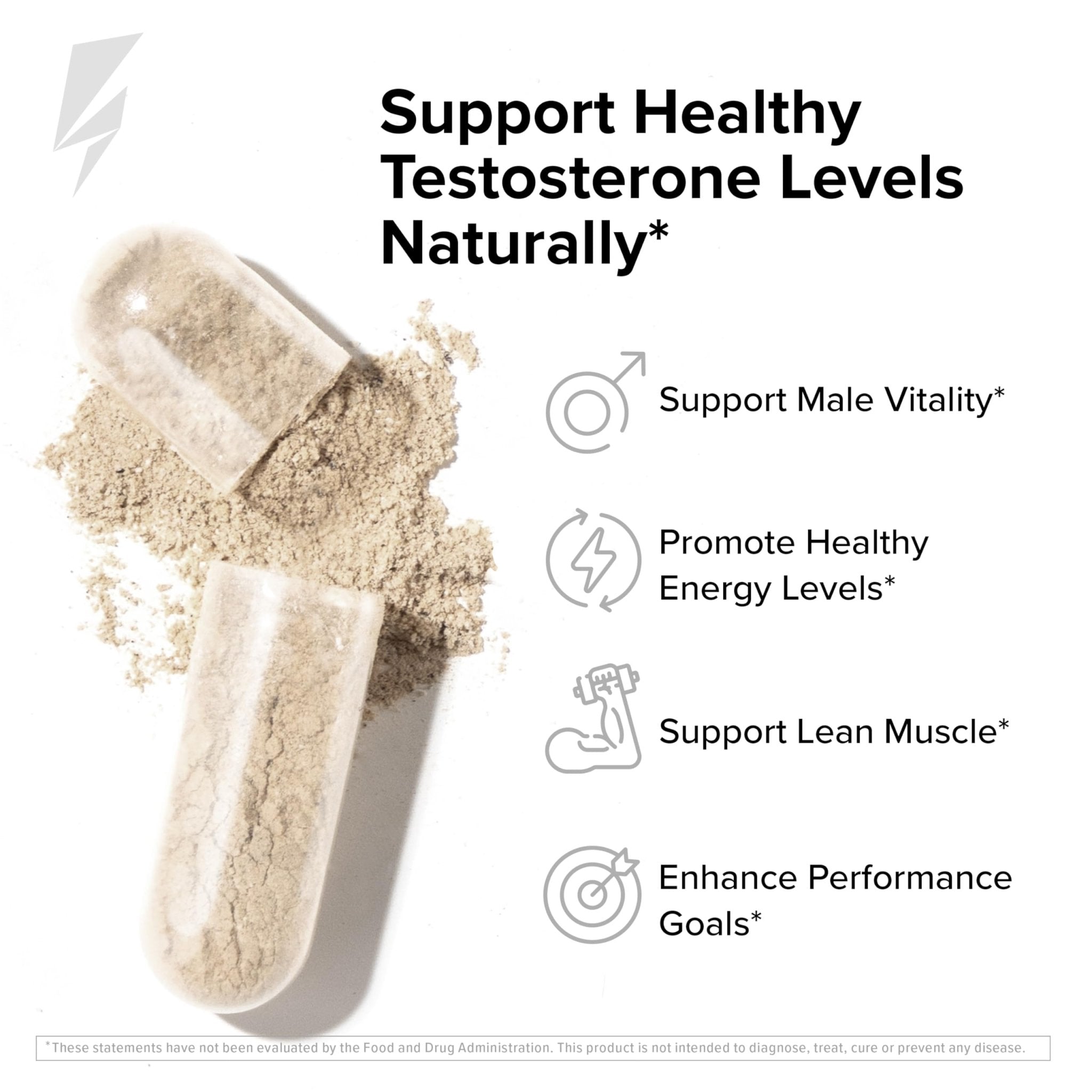 InnoSupps T-Drive Magnum Testosterone Booster Enhance Peak Performance Amplify Muscle Growth, Increase Libido & Energy Levels, Horny Goat Weed Tongkat Ali, Zinc, Fenugreek, Fat Burner 90 Caps/30 Days - TrustMedUSA