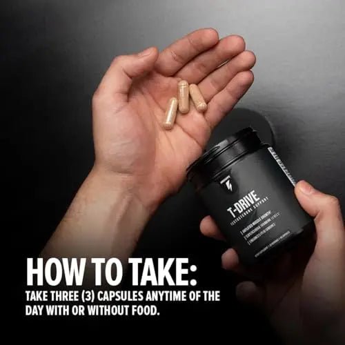 InnoSupps : T-Drive | Testosterone Booster | Amplify Muscle Growth | KSM-66 Ashwagand - TrustMedUSA