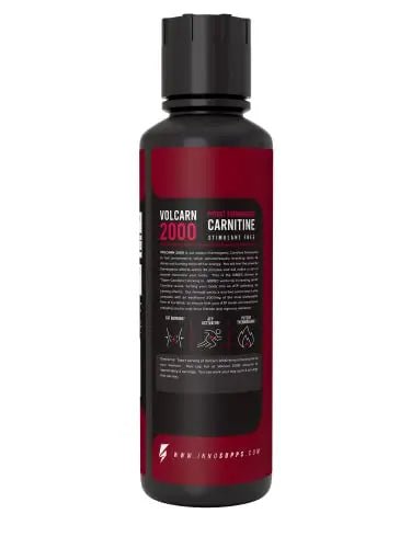 InnoSupps Volcarn 2000 - Advanced Fat Burning Liquid | L-Carnitine, GBEEC, Boost Energy - TrustMedUSA