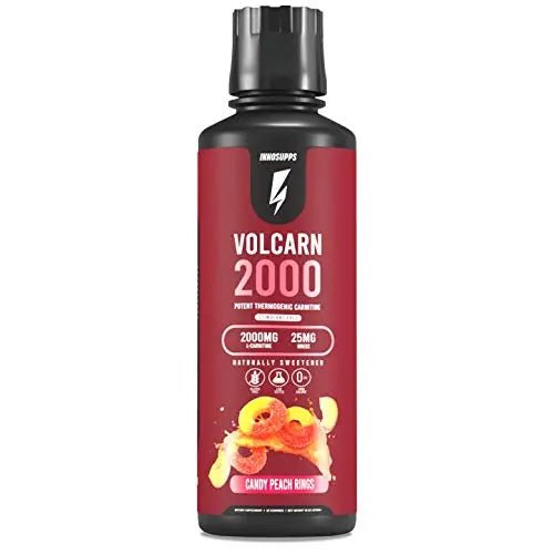 InnoSupps Volcarn 2000 - Advanced Fat Burning Liquid | L-Carnitine, GBEEC, Boost Energy - TrustMedUSA
