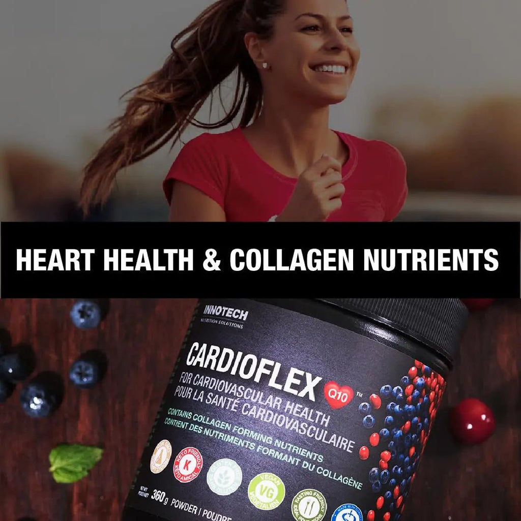 Innotech Nutrition CardioFlex Q10 Heart Health & Energy Support CoQ10 Amino Acids & Electrolytes Orange 360g - TrustMedUSA