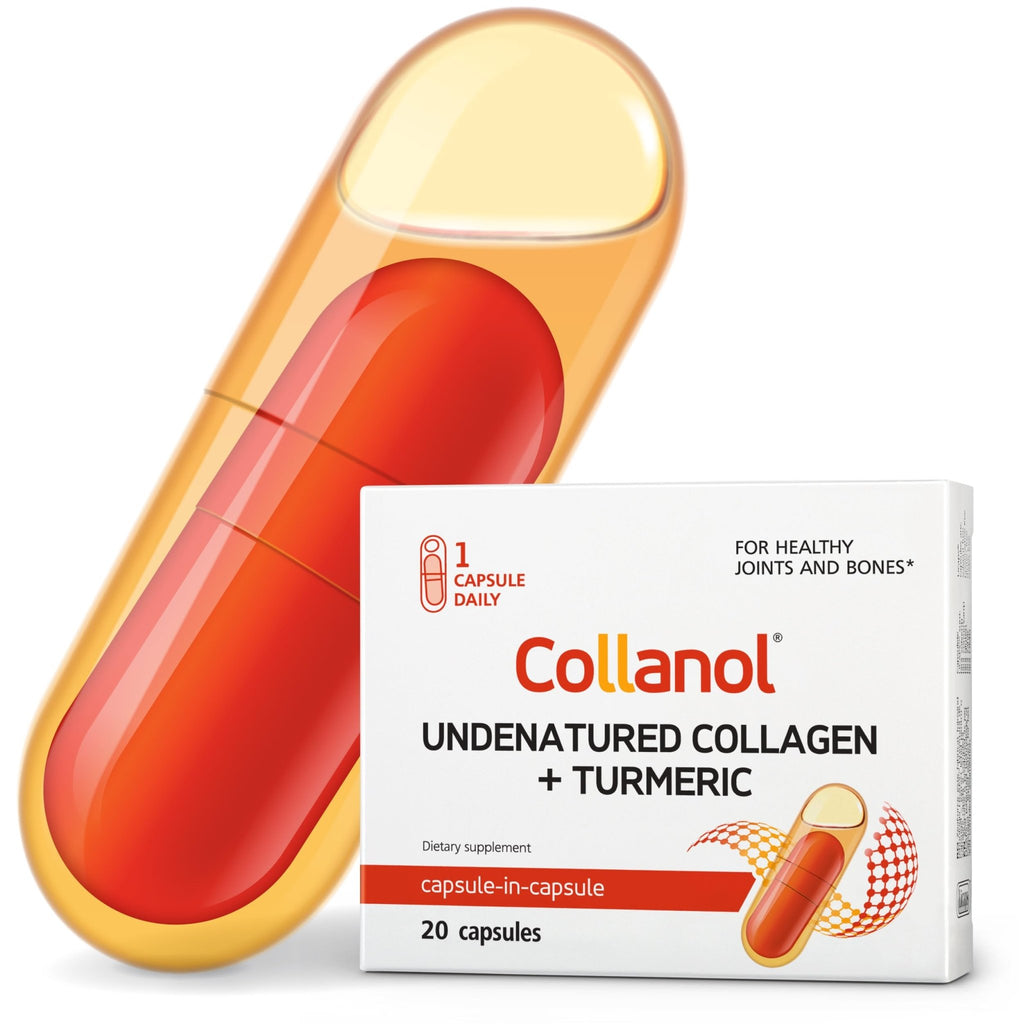 Innovation in The Care of Healthy Joints – Liquid Formula in a Double Capsule. 3D Collagen + Micelle Extract of Turmeric Roots 1 Capsule/Day. Laboratory Tested - TrustMedUSA