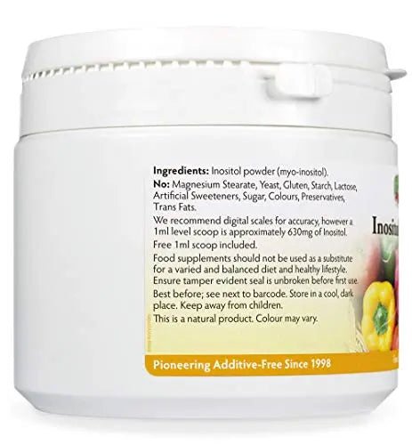 Inositol (Myo-Inositol) Powder 300g, Also Called Vitamin B8, High Absorption, Vegan - TrustMedUSA