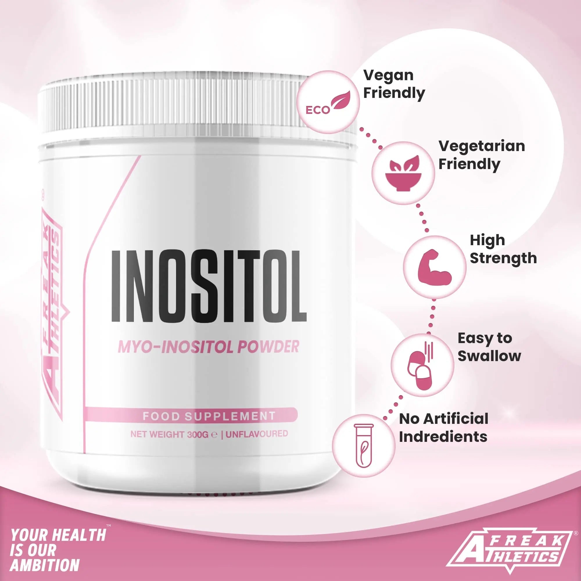 Inositol (Myo-Inositol) Powder 300g | Premium Myo Inositol Powder - Supports Women - TrustMedUSA