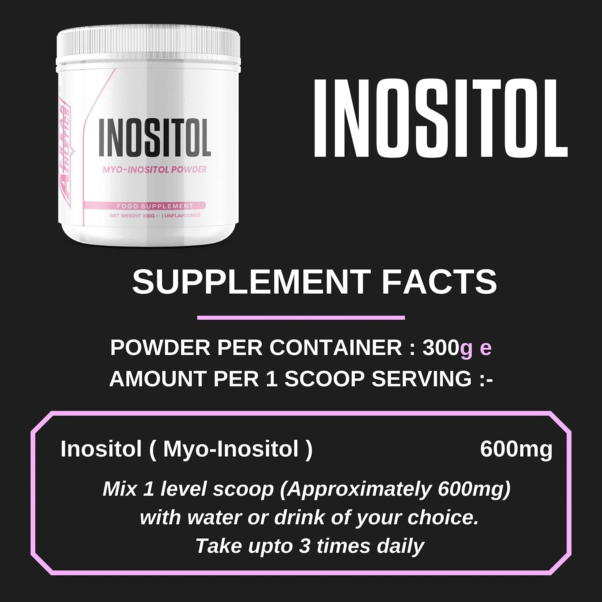 Inositol (Myo-Inositol) Powder 300g | Premium Myo Inositol Powder - Supports Women - TrustMedUSA